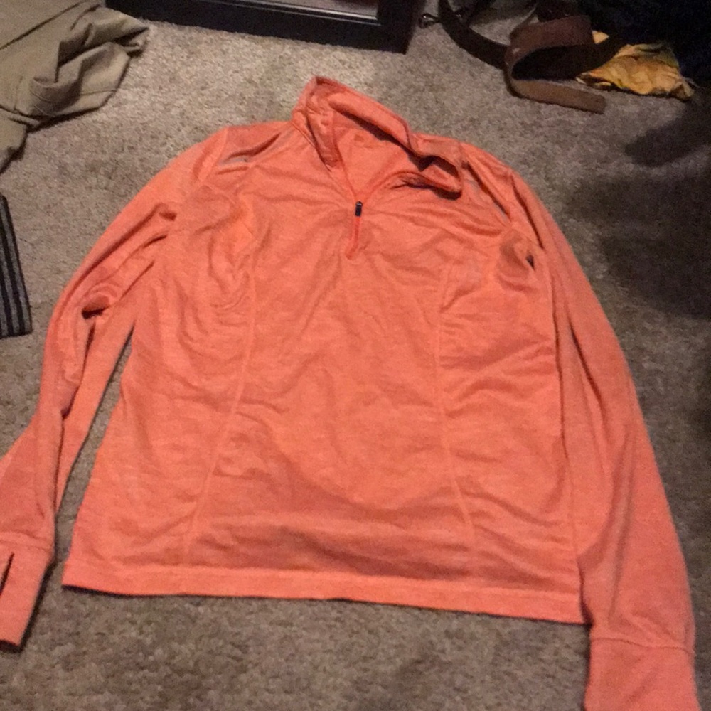 Peach 1/4 zip